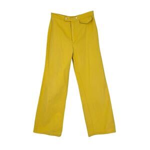 Vintage Authentic 70’s Pants Wide Leg High Rise Woodstock Hippie Mod Festival 5